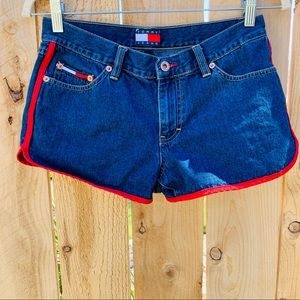 Vtg Tommy Hilfiger Women’s 7 Denim Shorts 90’